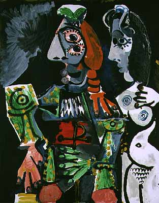 Picasso Matador and female nude 1970